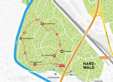 Plan Rundweg